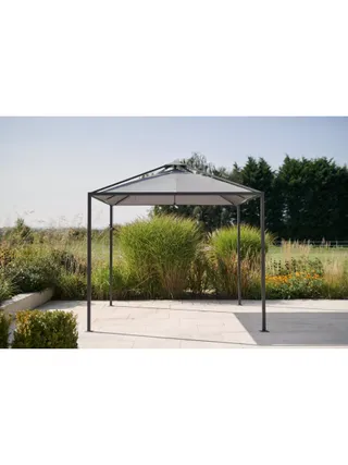 Kettler Panalsol Pagoda Gazebo, 3m, Grey