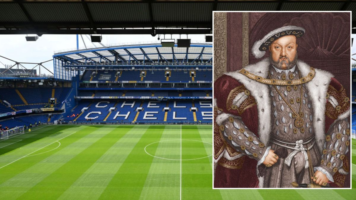 LONDON, ENGLAND - APRIL 15: General view inside the stadium prior to the Premier League match between Chelsea FC and Brighton &amp; Hove Albion at Stamford Bridge on April 15, 2023 in London, England. (Photo by Darren Walsh/Chelsea FC via Getty Images)