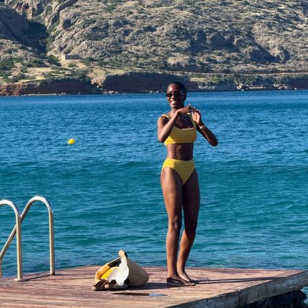 Liv wearing bikini