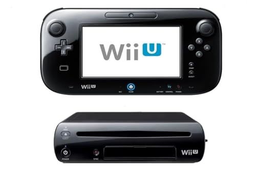 Nintendo Wii U Console 32gb Basic Set - Black (renewed)