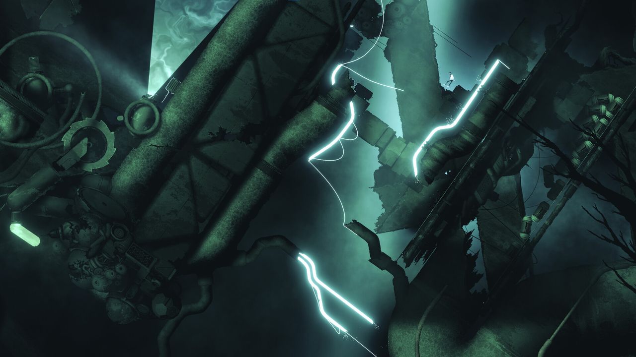 A screenshot from puzzle platformer Bionic Bay