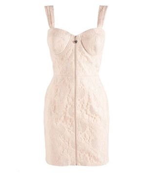 Lipsy Zip Front Brocade Dress, £30