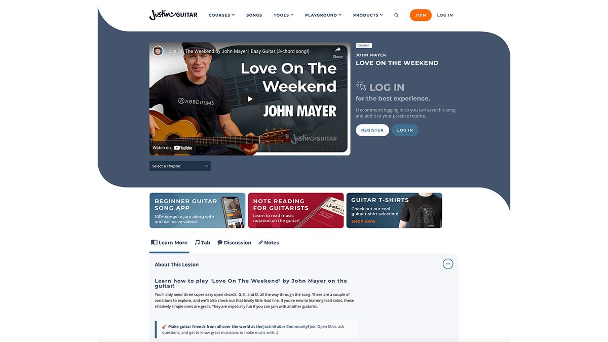 JustinGuitar review