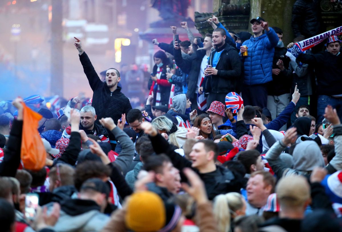 Rangers fans – Ibrox Stadium