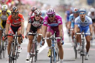 Milram's Alessandro Petacchi brings home another Giro stage win