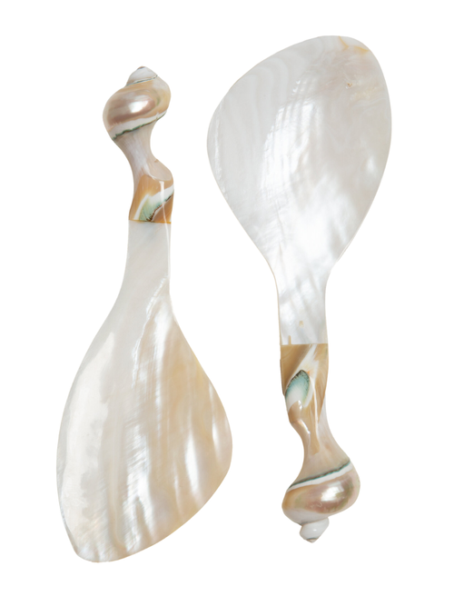 Mother of Pearl Salad Servers