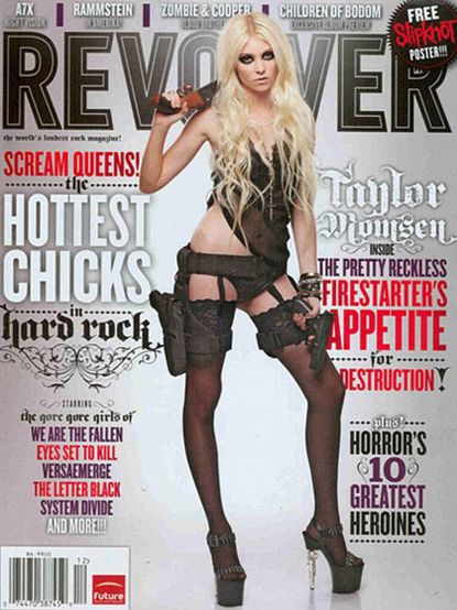 Taylor Momsen - FIRST LOOK! Gossip Girl Taylor Momsen?s shocking cover shoot - Taylor Momsen Revolver - Revolver - Celebrity News - Marie Claire