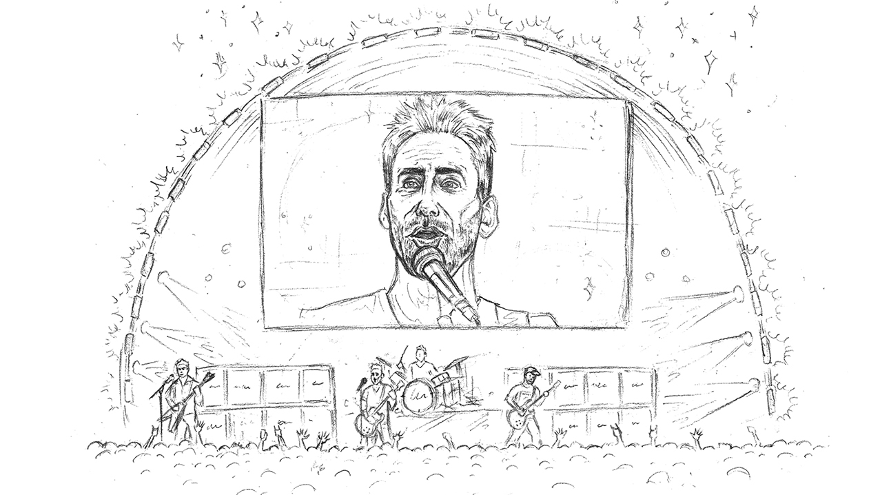 Nickelback drawing