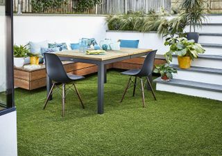 Alternatives to grass: artificial lawn