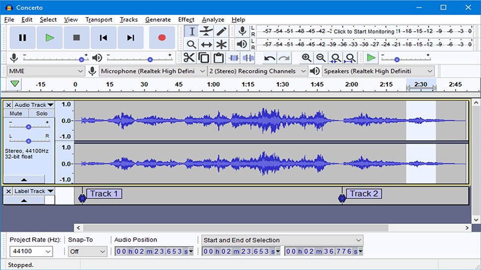 Audacity OpenVINO