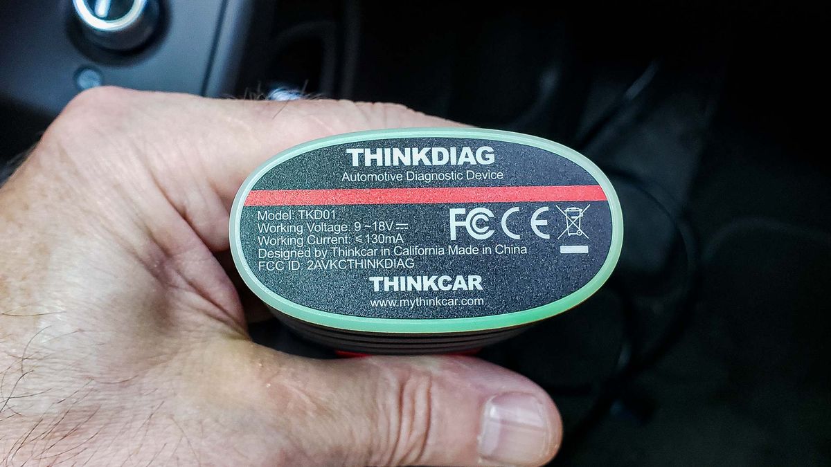 ThinkDiag TKD01 OBD-II scanner review | Tom's Guide