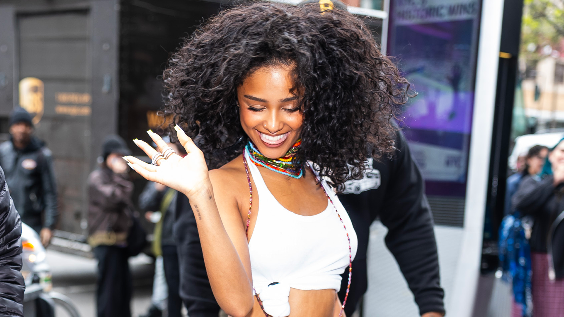 Tyla wore low-rise, unbuttoned jeans the day before announcing her new album 