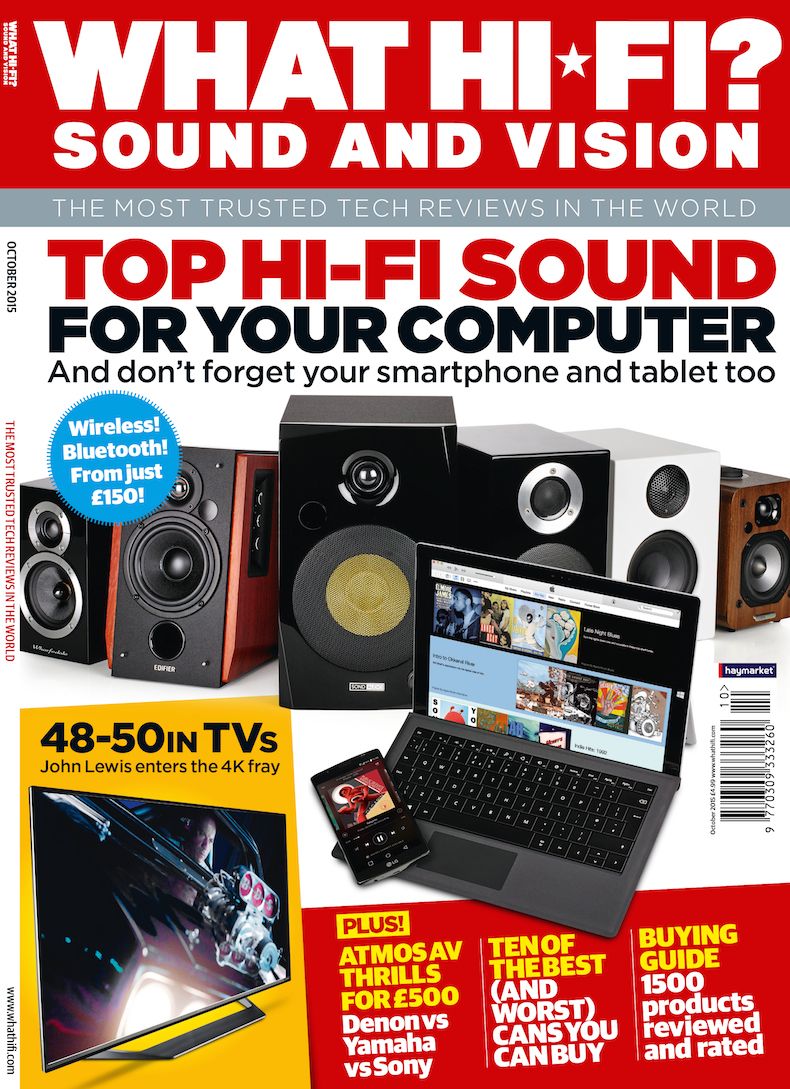 October 2015 issue on sale now! | What Hi-Fi?