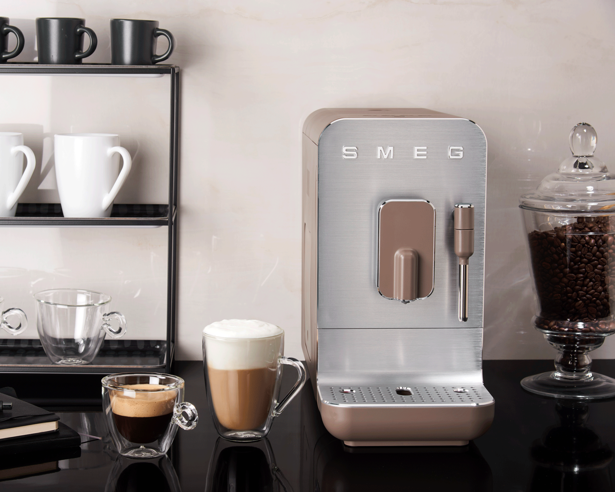 SMEG coffee machine