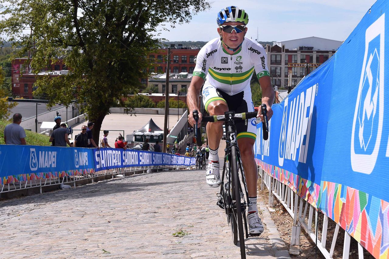 Simon Gerrans (Australia) smiles for the camera