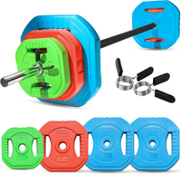 FK Sports Square Barbell Weights Set: Was £59.99, now £47.99 at Amazon | Save 20%