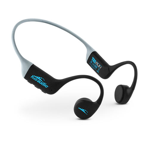 a stock image of the H20 Audio Tri Run headphones