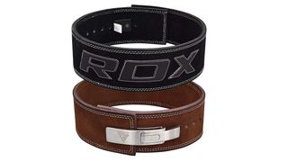 RDX Powerlifting Belt against white background