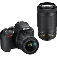 Nikon D3500 w/2 lenses was $846, now $596 @ B&amp;H Photo
