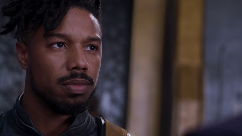 Michael B. Jordan as Erik Killmonger in Marvel&#039;s Black Panther