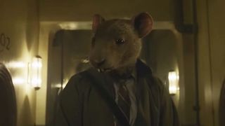 A still from a Microsoft Xbox advert featuring a humanoid rat directed by David Fincher