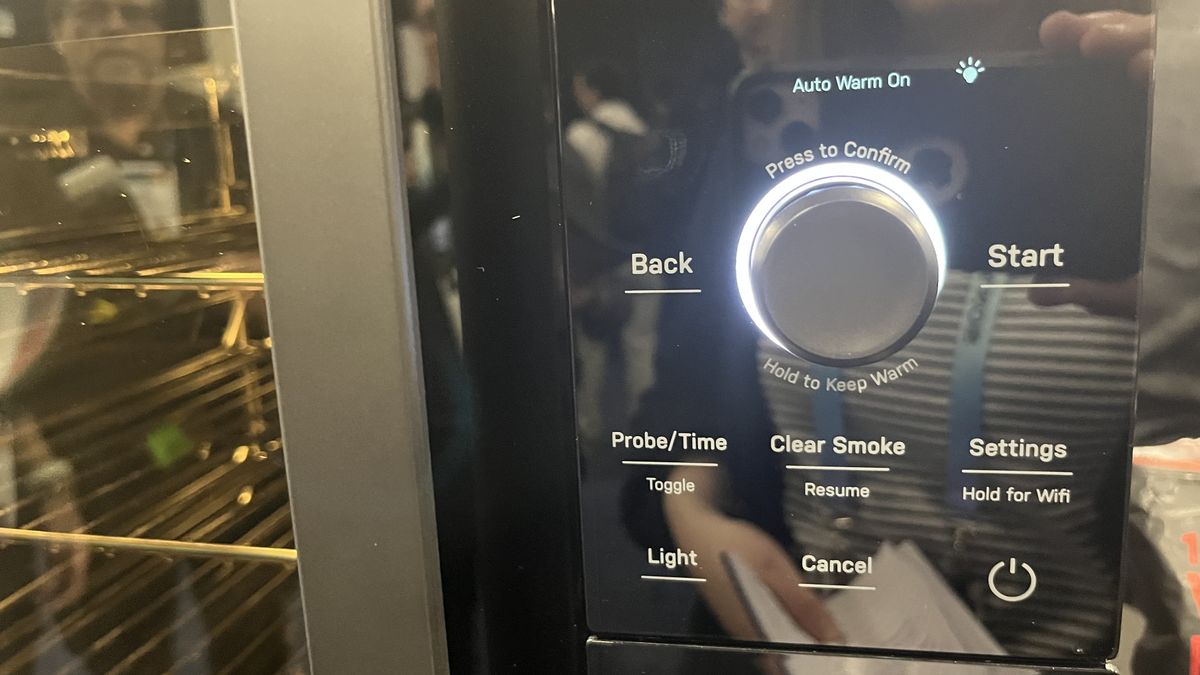 GE smart indoor smoker