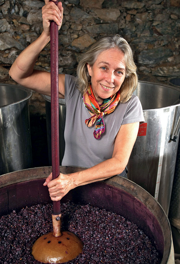 Brigitte Chevalier of Domaine de C&amp;eacute;b&amp;egrave;ne, Faug&amp;egrave;res