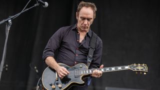 Doug Gillard performs with Guided by Voices at the Riot Fest Music Festival at Douglas Park in Chicago, September 15, 2019