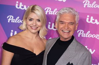 Holly Willoughby and Phillip Schofield attend ITV Palooza! at The Royal Festival Hall on November 23, 2021