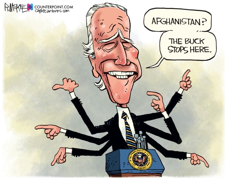 7 scathing cartoons about Biden's Afghanistan fiasco | The Week