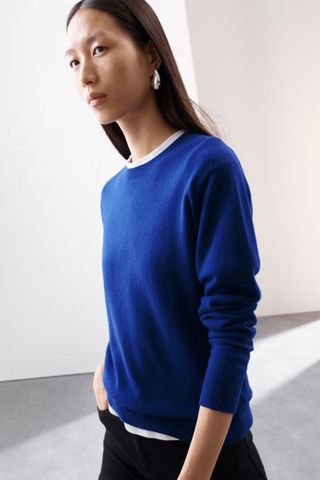 M&S Pure Cashmere Crew Neck Jumper