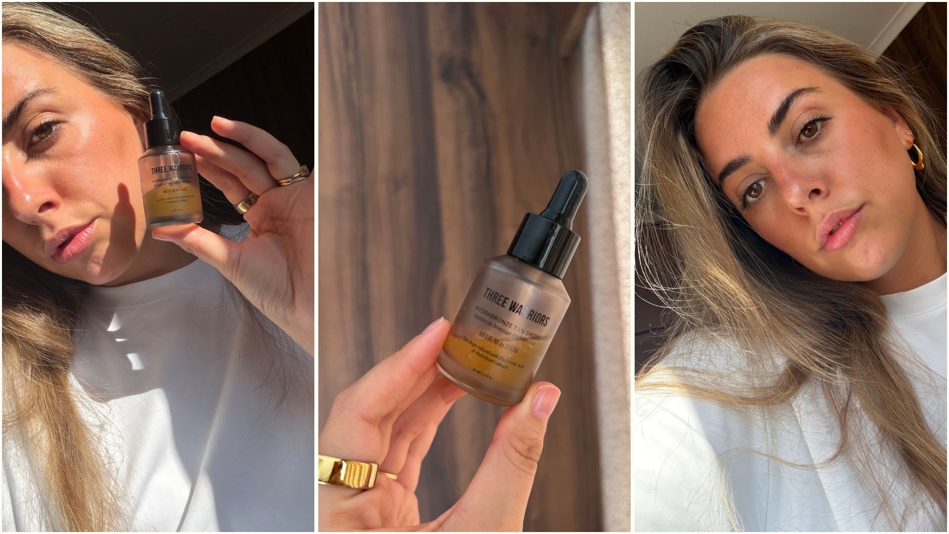 Three Warriors Hydra Bronze Tan Drops
