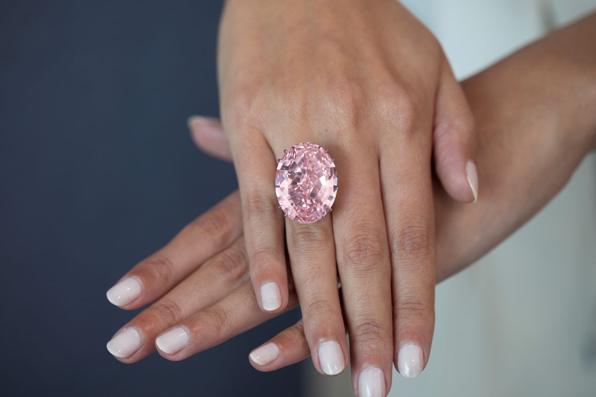 Rare pink diamond is largest such gemstone found in 300 years l