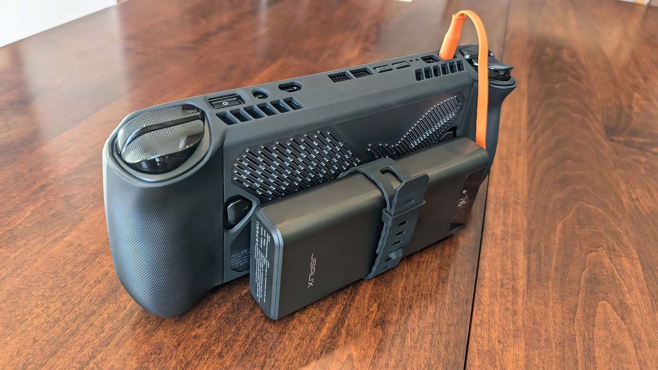 JSAUX ModCase for ROG Ally X bundle with 65W Fast Charging Portable Power Bank.