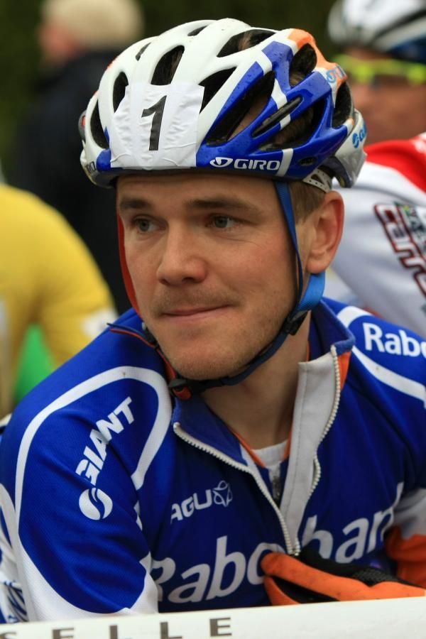 Bart Aernouts on the start line