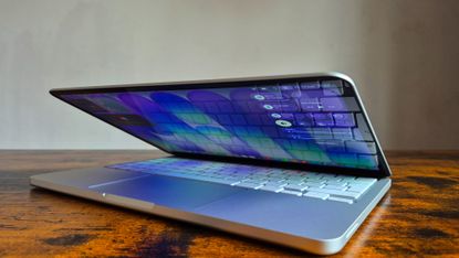 The Apple MacBook Neo on a desk