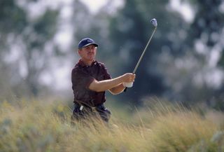 Tony Johnstone battle the Shamal winds for his final tour victory in 2001