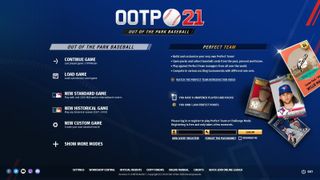 OOTP 21 Title Screen