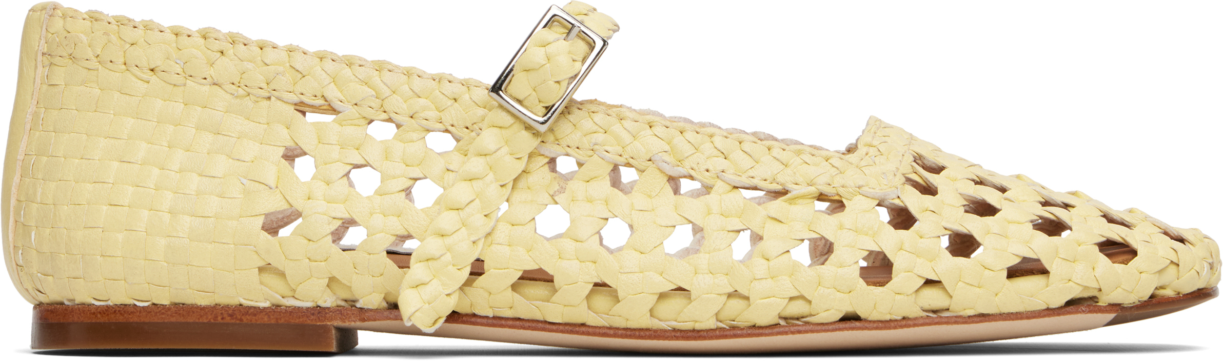 Yellow Yeida Ballerina Flats