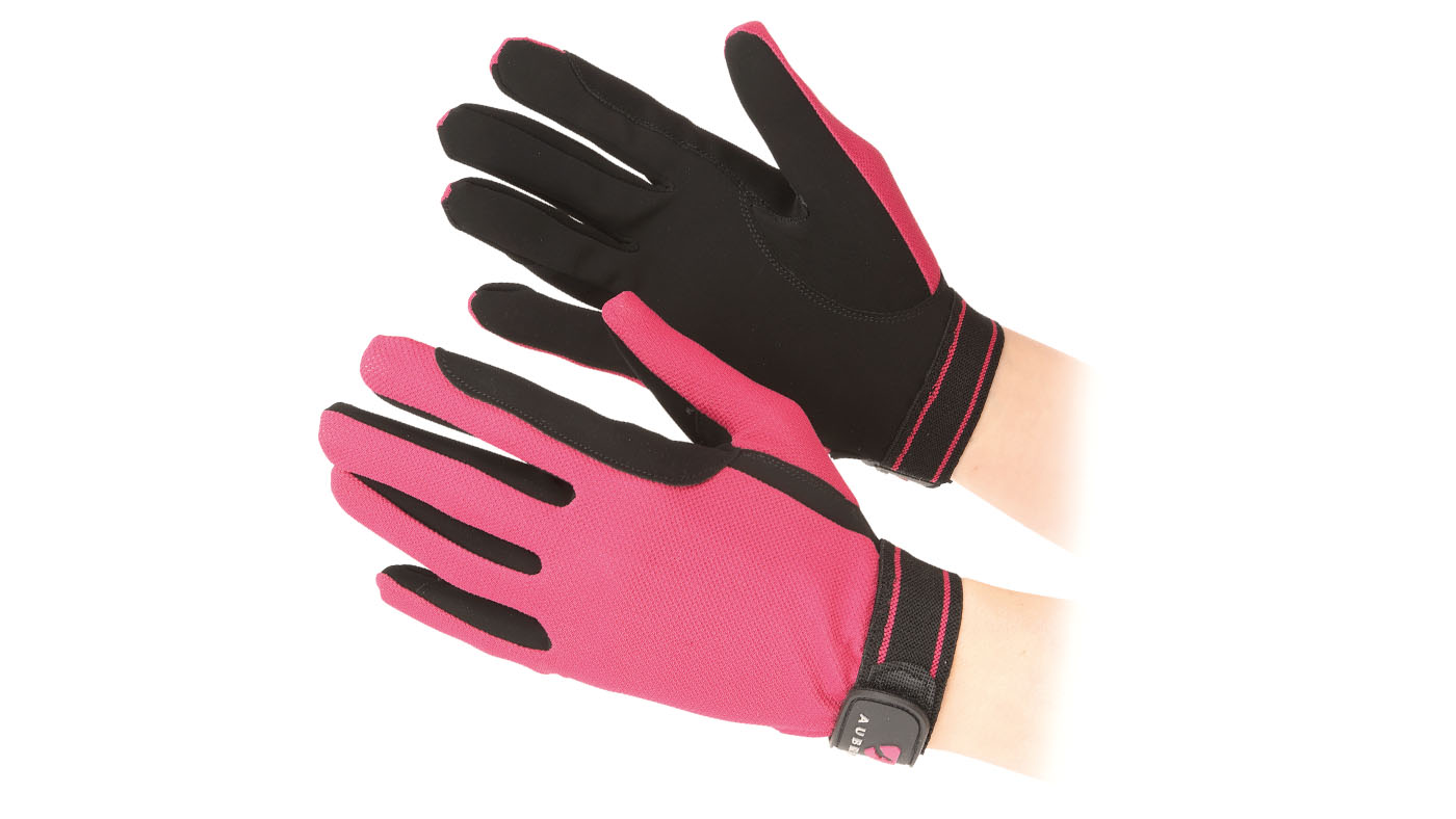 Shires Aubrion mesh riding gloves