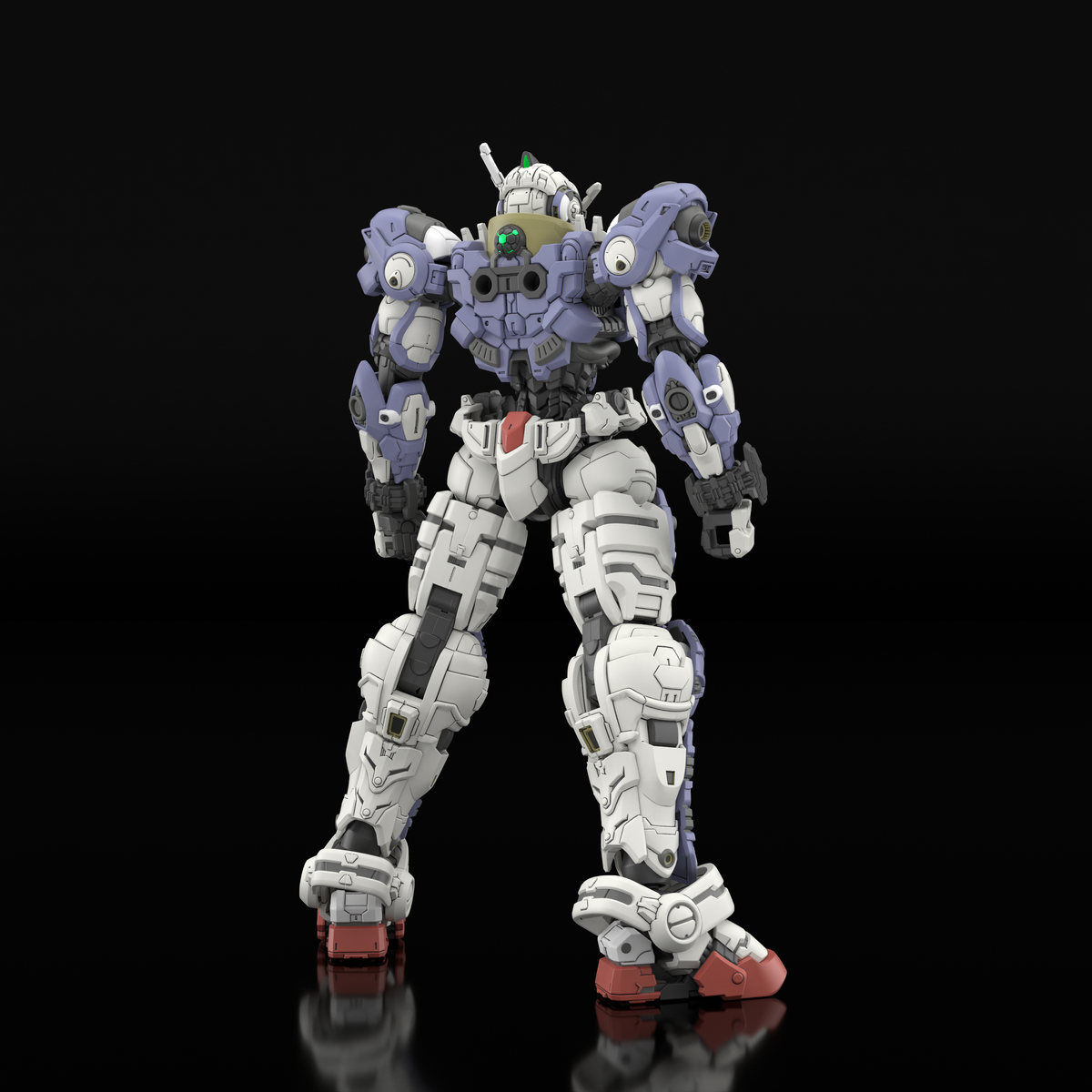 Screens and art for an anime mech game