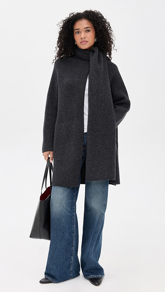 Vince Draped Car Coat