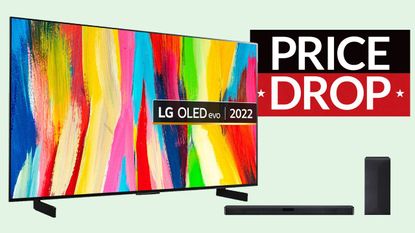 LG Bank Holiday sale, LG OLED C2 TV & LG Soundbar SN4 bundle, tv deals
