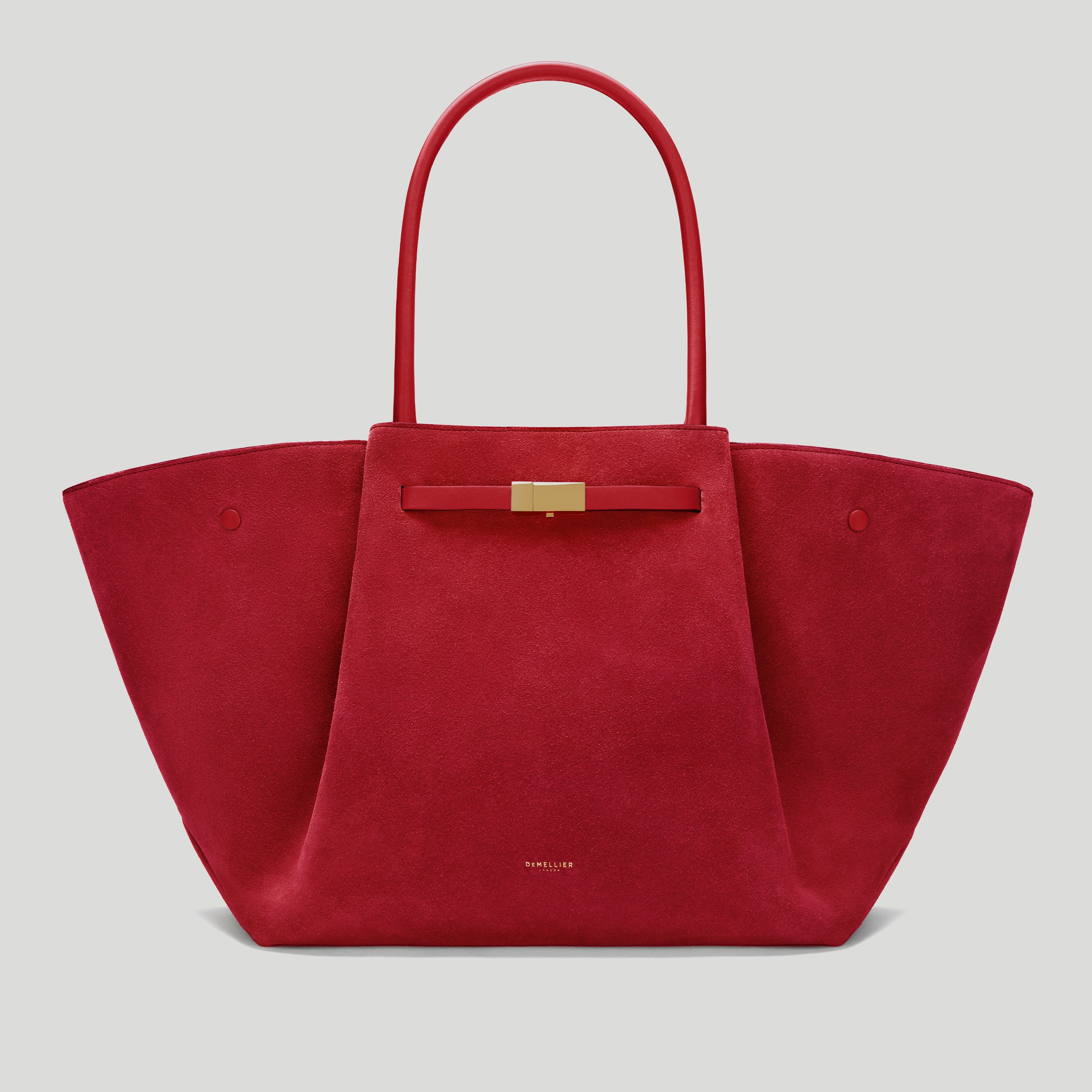 The New York | Berry Red Suede | Demellier