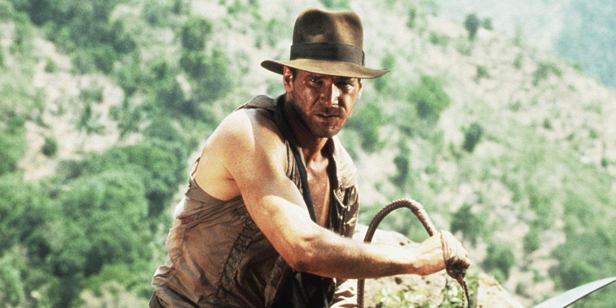 Harrison Ford in Indiana Jones and the Temple of Doom