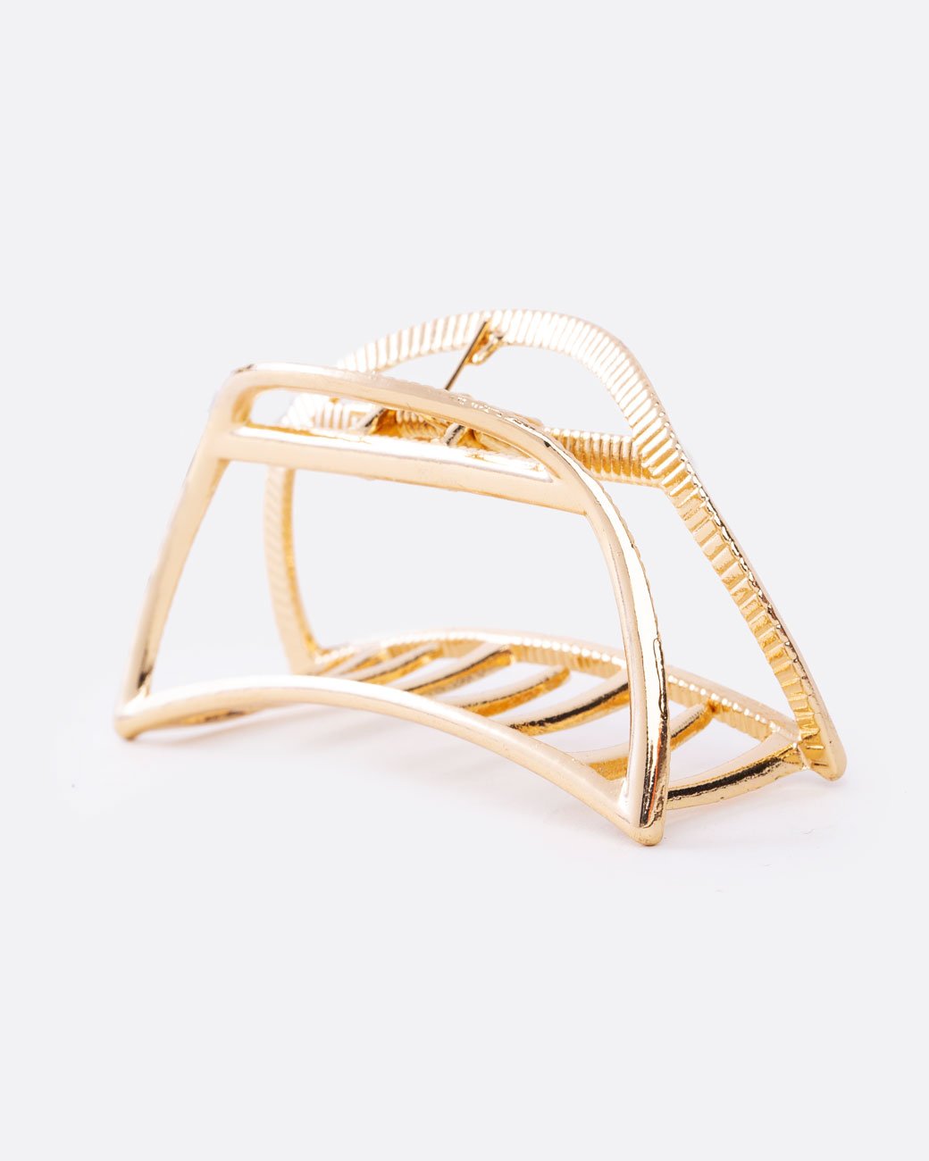 Gold Metal Hair Clip