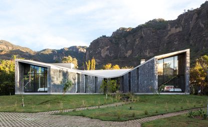 MA House by Cadaval & Solà-Morales is located in Tepoztlán, Mexico. 