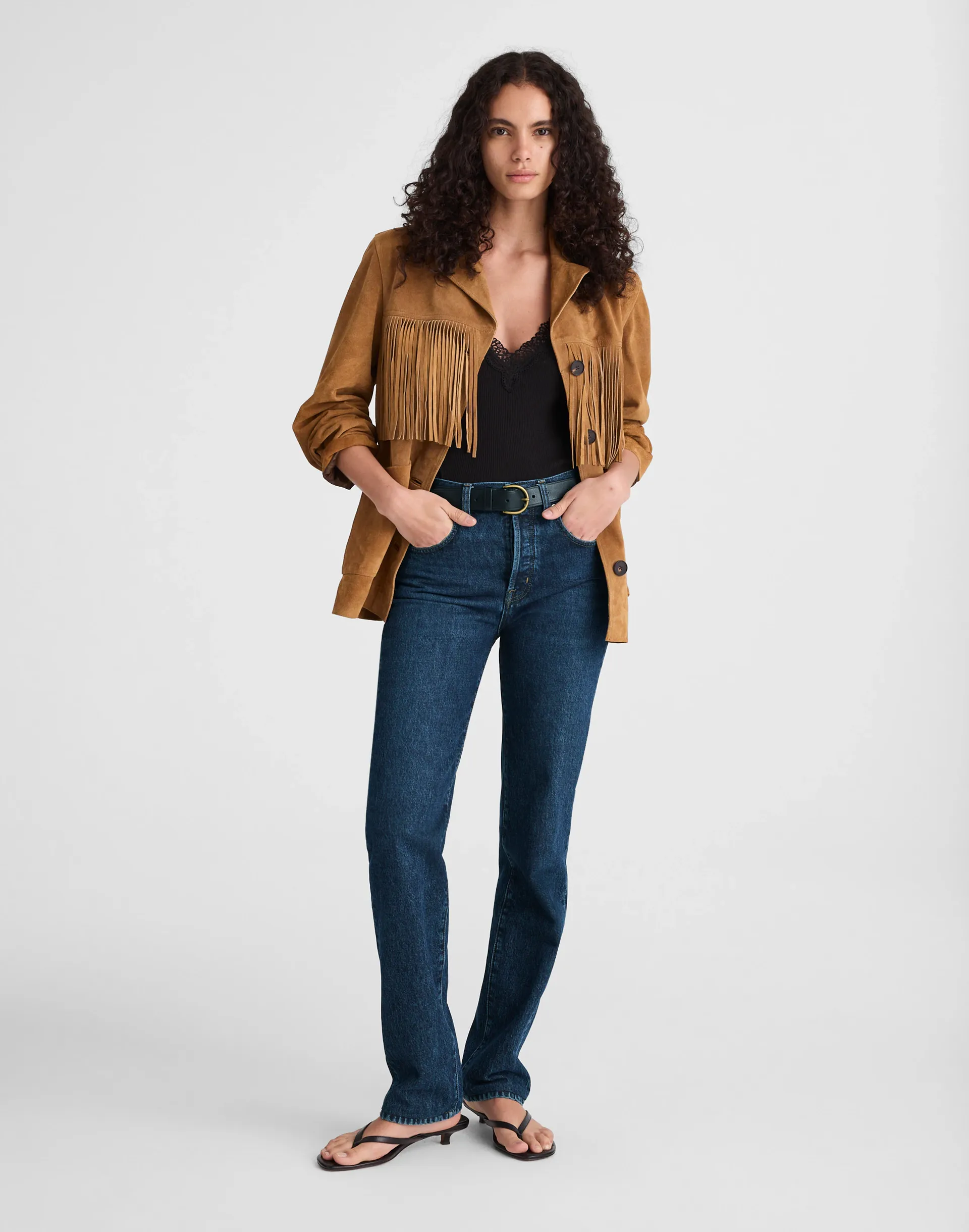 The Longline Straight Jean