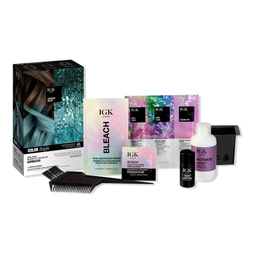 Color Bright One Step Bleach & Color Kit - Green Envy