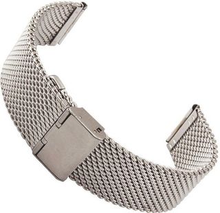 Threeeggs stainless steel mesh strap